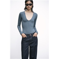 LONG SLEEVE COTTON BODYSUIT