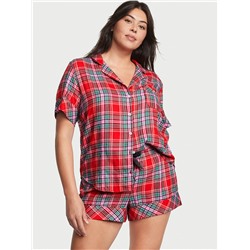 VICTORIA'S SECRET Flannel Short Pajama Set
