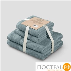 ESTIA МАРТОС мятн К-т полотенец 50х80-2/70х130-2, 100% хлопок, 500 г/м2