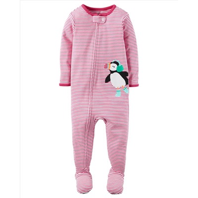 1-Piece Snug Fit Cotton PJs