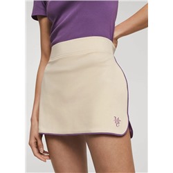 Falda pantalón algodón -  Mujer | MANGO OUTLET Melilla