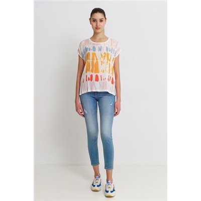 Camiseta manga corta tie-dye