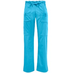 UA Butter-Soft STRETCH Women's 8-Pocket PETITE Drawstring Scrub Pants