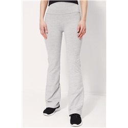 Pantalón recto Gris claro