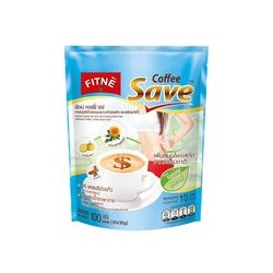 Растворимый диетический кофейный напиток Coffee Save с гарцинией, сафлором и корицей от Fitne 100 гр / Fitne Instant Coffee Mix Safflower 100g