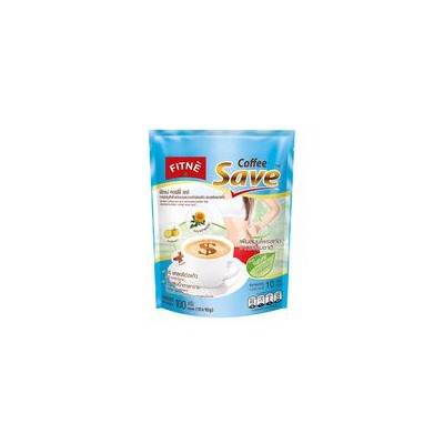 Растворимый диетический кофейный напиток Coffee Save с гарцинией, сафлором и корицей от Fitne 100 гр / Fitne Instant Coffee Mix Safflower 100g
