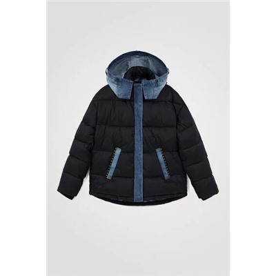Chaqueta acolchada capucha