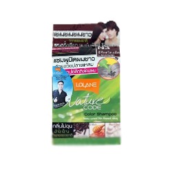 Lolane Nature Code Hair Color Shampoo № 3 Chocolate / Красящий шампунь без аммиака. Цвет: №3 - шоколад