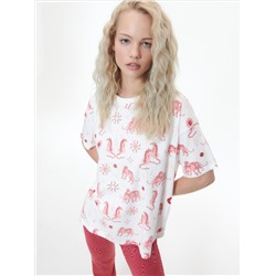 Bedrucktes T-Shirt im Regular-Fit