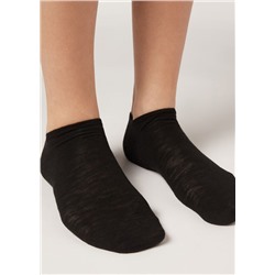 Unisex-Füßlinge aus Leinen und Viskose