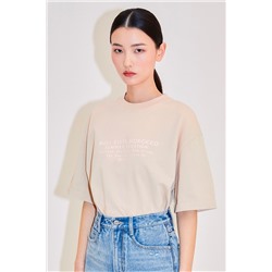 Camiseta Beige