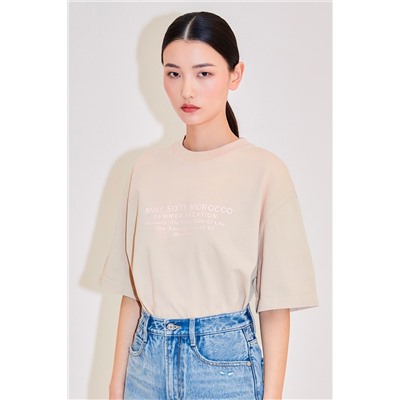 Camiseta Beige