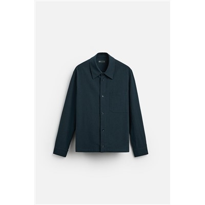 SOBRECAMISA SEERSUCKER ALGODÓN - LINO