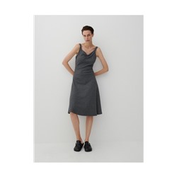 Kleid aus Rippstrickjersey