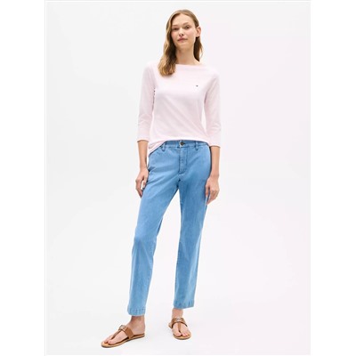 Stripe Boatneck T-Shirt