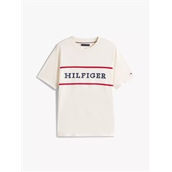 Embroidered Hilfiger Logo T-Shirt