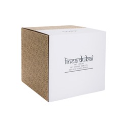 Бокал для вина, 400 мл, 4 шт, стекло Р, голубой, Dubai, 62191