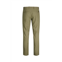 Pantalón recto Caqui