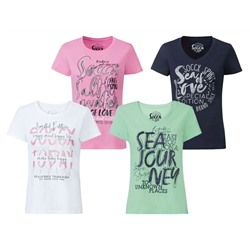 Soccx T-Shirt Damen, tailliert, mit Baumwolle