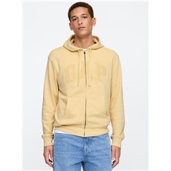 Relaxed Gap Logo Zip Hoodie