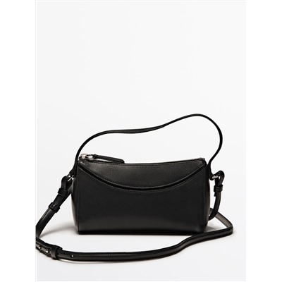 Bolso mini liso piel