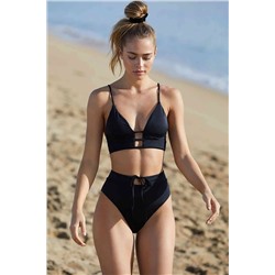 Imoda, Kadın Siyah Yüksek Belli Özel Bikini Takımı