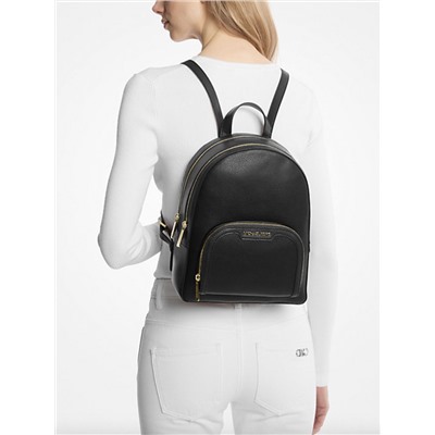 Jaycee Medium Pebbled Leather Backpack