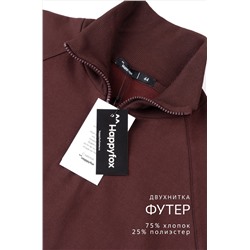 Женский костюм из футера двухнитки Happyfox