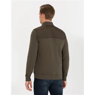 Haki Regular Fit Sweatshirt