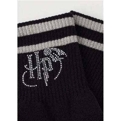 Kurze Sportsocken Harry Potter mit Strass