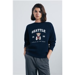 Sudadera gráfica ciudad