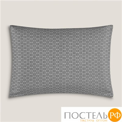 TOGAS Наволочка ПАРТИ темн. сер без борд. 50x70-1, 1 пр, эвк. вол