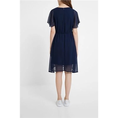 Vestido evasé floral
