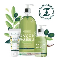 BeauTerra Savon de Marseille - Menthe-Citron 1L