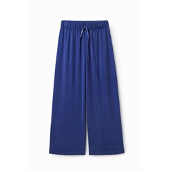 Pantalón cropped pata ancha
