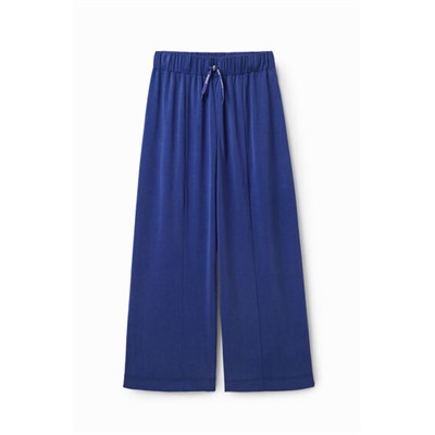 Pantalón cropped pata ancha