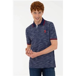 Erkek Lacivert Polo Yaka Tişört