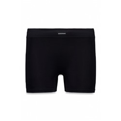 Pantalón corto sin costuras negro