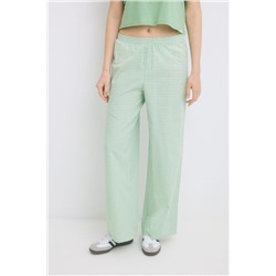 Pijama 100% algodón cuadro vichy verde