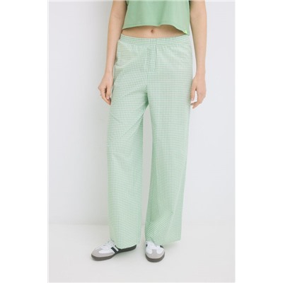 Pijama 100% algodón cuadro vichy verde