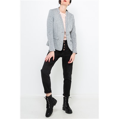 Chaqueta Gris jaspeado