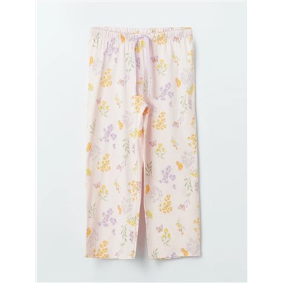 LC Waikiki V Yaka Desenli Kısa Kollu Kadın Kaprili Pijama Takımı, LCW DREAM                                            
                                            V Yaka Desenli Kısa Kollu Kadın Kaprili Pijama Takımı