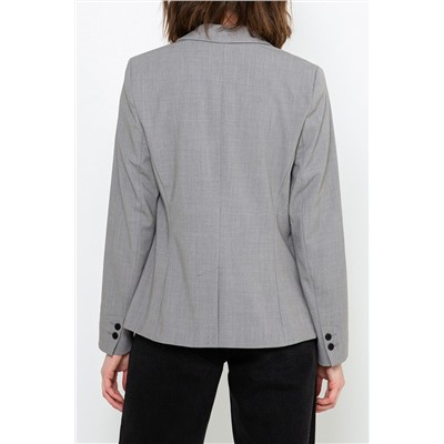 Chaqueta Gris claro jaspeado