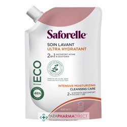 Saforelle Soin Lavant Ultra Hydratant 400ml ECO-RECHARGE