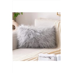 LadiesHome Yumuşacık 30x50 Peluş Kırlent Kılıfı - Konforlu Ve Şık Dekorasyon LHPls