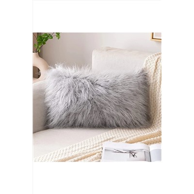 LadiesHome Yumuşacık 30x50 Peluş Kırlent Kılıfı - Konforlu Ve Şık Dekorasyon LHPls
