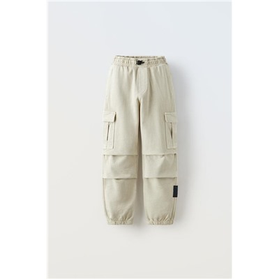 PLUSH CARGO TROUSERS