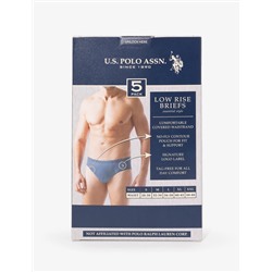 5 PACK LOWRISE BRIEFS