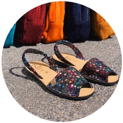 Ab.Zapatos •320-95• Azul+AB.Z · Pelle · mochila (610)