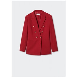 Americana doble botonadura -  Mujer | MANGO OUTLET Melilla